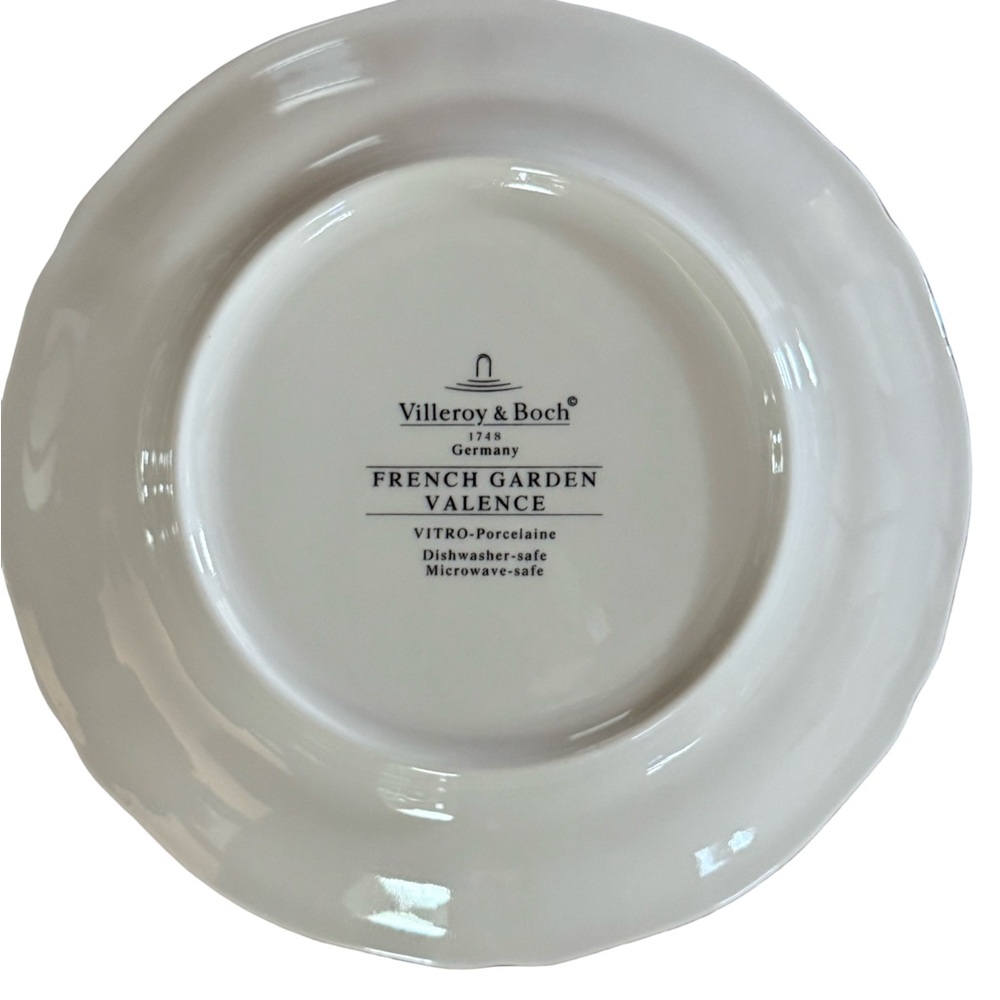 Villeroy & Boch EUC French Garden Porcelain Bread & Butter Plates Set of 4 - Picture 5 of 5
